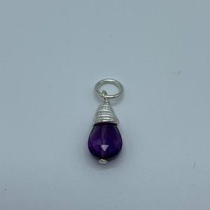 Stella & Dot Purple Stone Charm
